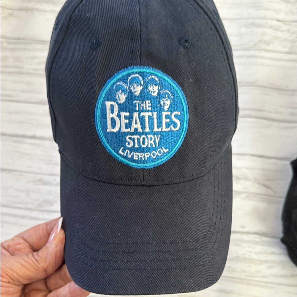 The Beatles Story Liverpool Navy Baseball Cap
